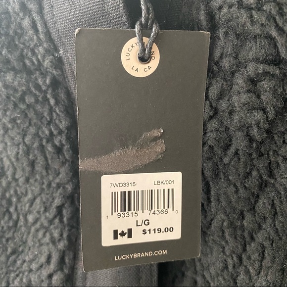 NWT - Lucky Brand Women’s Sherpa Trucker Teddy Jacket - Picture 10 of 12